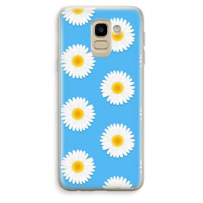 Margrietjes: Samsung Galaxy J6 (2018) Transparant Hoesje