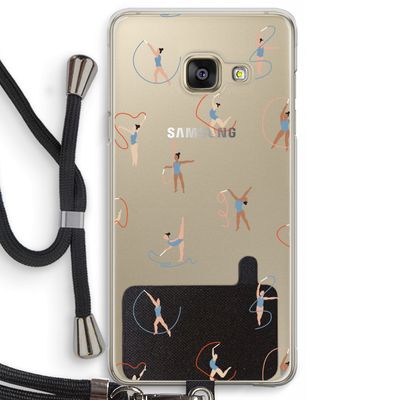 Dancing #3: Samsung Galaxy A3 (2016) Transparant Hoesje met koord