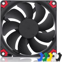 NF-A9x14 HS-PWM chromax.black Case fan - thumbnail