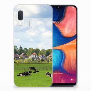 Samsung Galaxy A20e TPU Hoesje Koeien