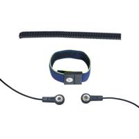 BJZ A-60388 Aardingsarmband Blauw, Geel