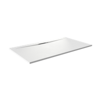 Balmani Dolce douchebak 160 x 90 cm Solid Surface mat wit - thumbnail