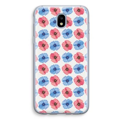 Klaproosjes: Samsung Galaxy J5 (2017) Transparant Hoesje
