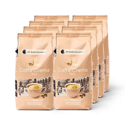 Tchibo - Caffè Crema Mild Bonen - 8x 1 kg