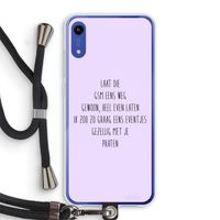 GSM: Honor Play 8A Transparant Hoesje met koord