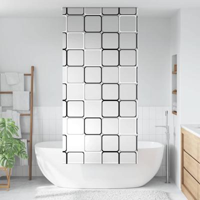 Doucherolgordijn 110x240 cm stofbreedte 106 cm