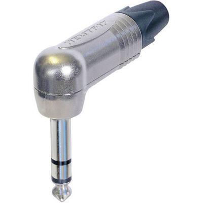 Neutrik NP3RX Jackplug 6,35 mm Stekker, haaks Aantal polen: 3 Stereo Zilver 1 stuk(s)