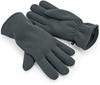 Beechfield CB298R Recycled Fleece Gloves - Steel Grey - S/M