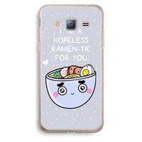 I'm A Hopeless Ramen-Tic For You: Samsung Galaxy J3 (2016) Transparant Hoesje