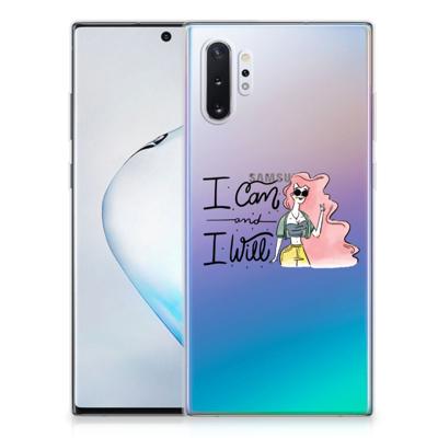 Samsung Galaxy Note 10 Plus Telefoonhoesje met Naam i Can