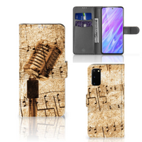 Samsung Galaxy S20 Telefoonhoesje met foto Bladmuziek - thumbnail