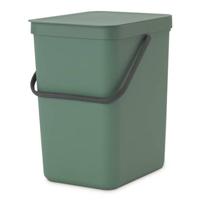 Brabantia Sort & Go Afvalemmer 25 L - Groen - thumbnail