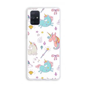 Fantasiewereld: Galaxy A71 Transparant Hoesje