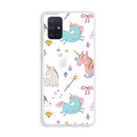 Fantasiewereld: Galaxy A71 Transparant Hoesje