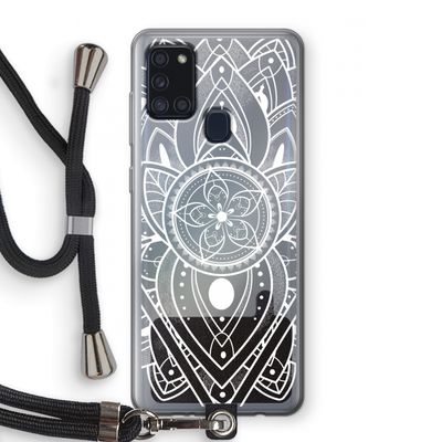 It's Complicated: Samsung Galaxy A21s Transparant Hoesje met koord
