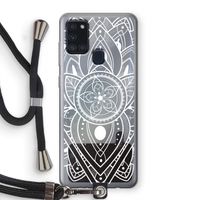 It's Complicated: Samsung Galaxy A21s Transparant Hoesje met koord