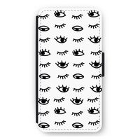 Eye pattern #2: iPhone 11 Pro Max Flip Hoesje