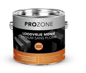 Loodvrije menie P248 oranje (2.5ltr)