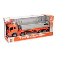 Truck met Afvalcontainer Licht & Geluid