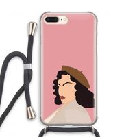 Confidence: iPhone 8 Plus Transparant Hoesje met koord