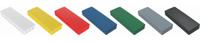 MAUL magneet Solid, rechthoek 54x19 mm, trekkracht 1 kg, doos van 10 stuks, assorti