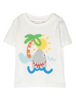 Stella McCartney Kids t-shirt en coton à imprimé graphique - Blanc - thumbnail