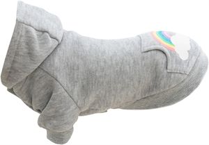 TRIXIE HONDENTRUI HOODIE RAINBOW FALLS GRIJS 24 CM