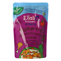 Kipkerrie sperzieboon kokos 10+ maanden bio 190 Gram
