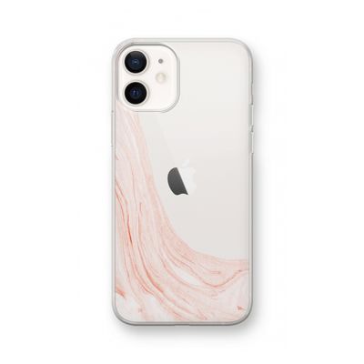 Peach bath: iPhone 12 Transparant Hoesje