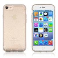 Voor iPhone 8 & 7 Flash poeder doorschijnend schokbestendig beschermhoes (wit)