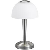 LED Tafellamp 4W - Warm Wit 3000K - Mat Nikkel - Aluminium Design