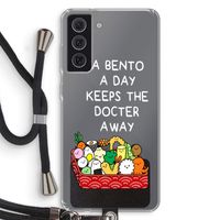 Bento a day: Samsung Galaxy S21 FE Transparant Hoesje met koord