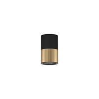 Lyora PlafondspotPicto 10cm zwart met goud - 9911527