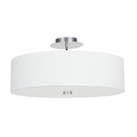 Nowodvorski Witte plafondlamp Viviane Ø 50cm 6391