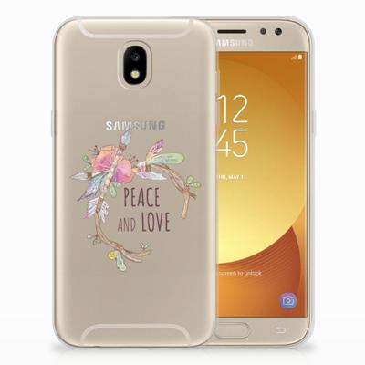 Samsung Galaxy J5 2017 Telefoonhoesje met Naam Boho Text Samsung Galaxy J5 2017 Telefoonhoesje met Naam Boho Text