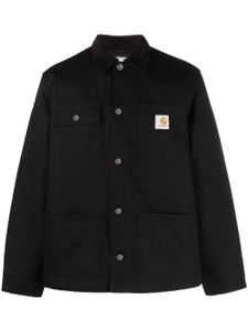 Carhartt WIP surchemise en coton Michigan à boutons pression - Noir