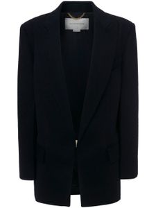 Victoria Beckham blazer en cachemire mélangé - Bleu