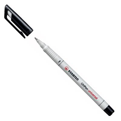 STABILO ohpen universal - non permanent marker - zwart