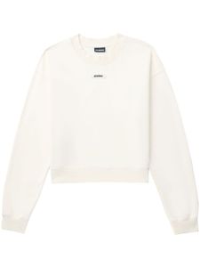 Jacquemus sweat en coton à logo appliqué - Tons neutres