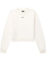 Jacquemus sweat en coton à logo appliqué - Tons neutres