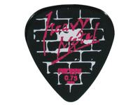Pickboy GP698-075 0.75 mm. plectra met "the wall"-design