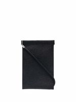 Maison Margiela étui pour smartphone en cuir à coutures signature - Noir - thumbnail