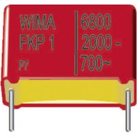 Wima FKP2J016801J00KSSD 2500 stuk(s) FKP-foliecondensator Radiaal bedraad 6800 pF 630 V/DC 10 % 5 mm (l x b x h) 7.2 x 7.2 x 8.5 mm Bulk