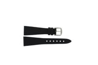 Horlogeband Universeel 1030156.23 Leder Zwart 23mm