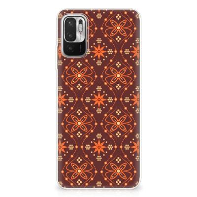 Xiaomi Redmi Note 10/10T 5G | Poco M3 Pro | TPU bumper | Batik Brown