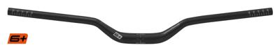 Ergotec Stuur riser bar 50 6+ ø31.8mm - zwart