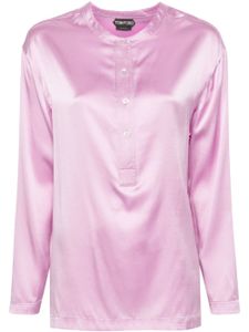 TOM FORD tunique en soie - Rose