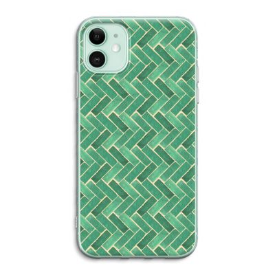 Moroccan tiles 2: iPhone 11 Transparant Hoesje