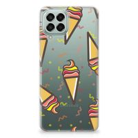 Samsung Galaxy M33 Siliconen Case Icecream - thumbnail