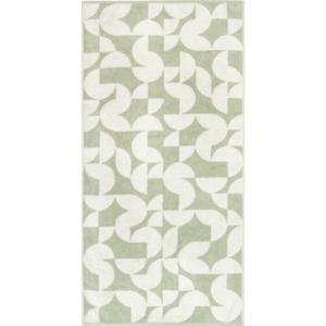 Cawö Cawo Studio gemustert 6251 Handdoek 50x100 wasabi